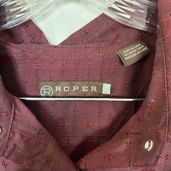 Roper 2x snap button, iridescent, longsleeve western shirt ladies - Picture 3 of 7